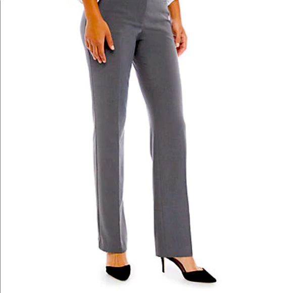 The Limited Pants - Boot Cut dress pants in greyish blue